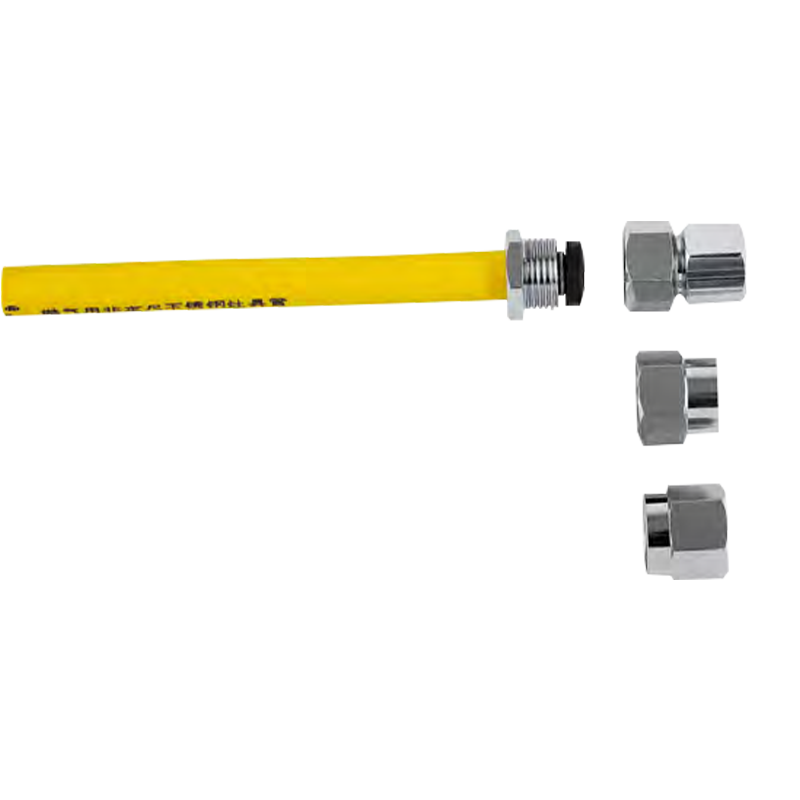 Stainless steel corrugated gas hose flame-retardant PVC-coated ZLR-03 Stainless steel corrugated gas hose flame-retardant PVC-coated ZLR-03