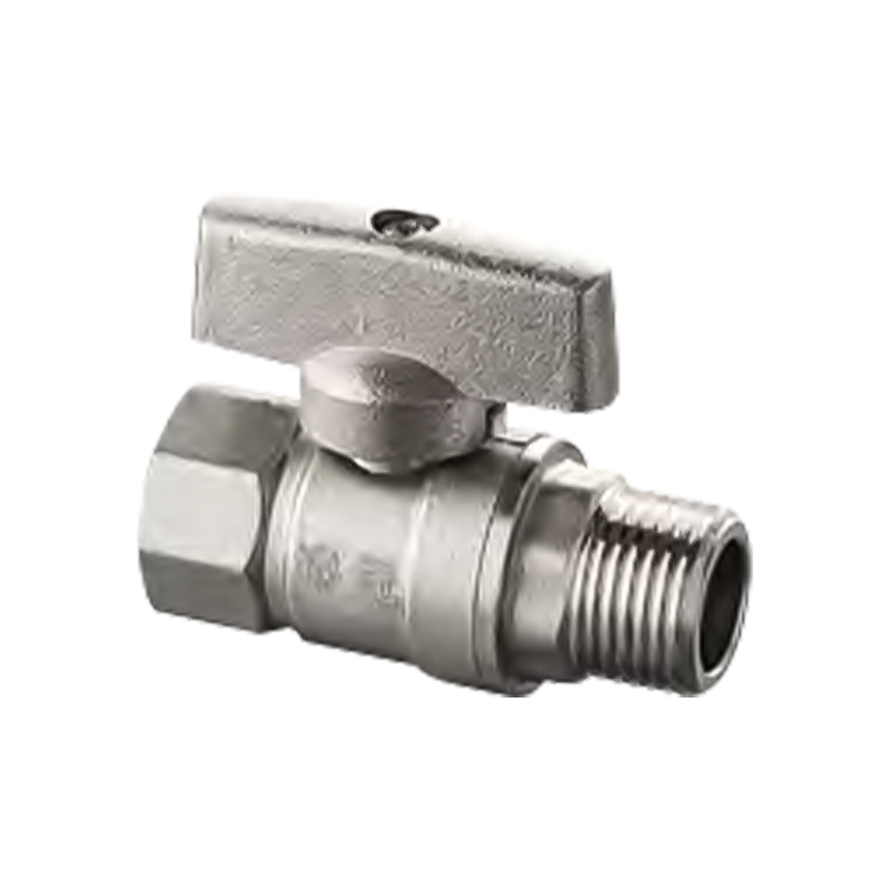 Valve à billes de filetage interne et externe